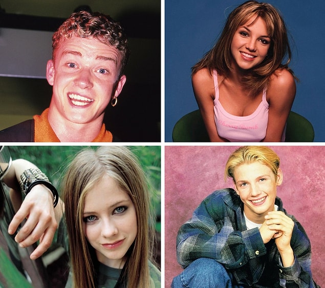 1. All the stars of each period started young.