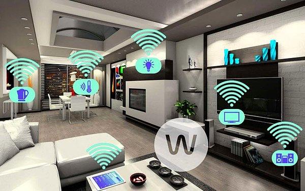 Akıllı evler, ofisler; yaşam alanları birbiri ile haberleşen sensörler ile dolu olacak.