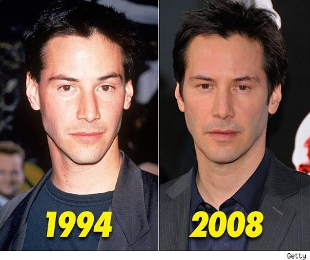 And he's not aging. At all.