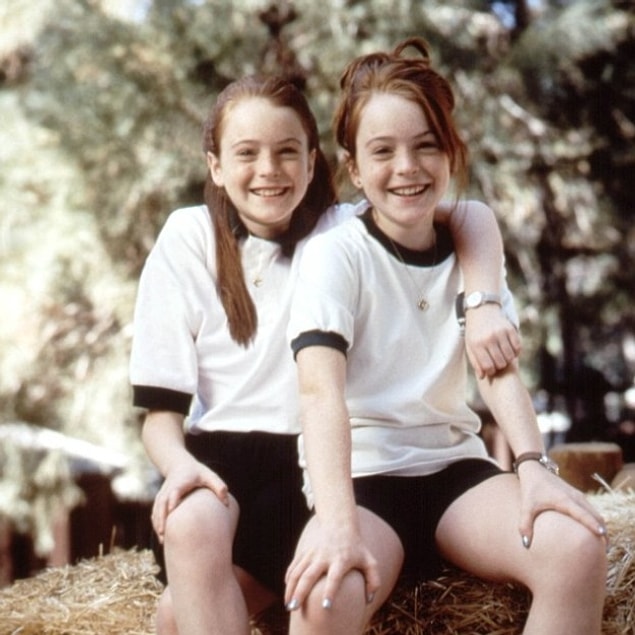 14. Lindsay Lohan has a dead twin.