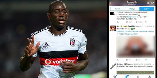 Ahmet Çakar, Demba Ba'nın Twitter'da Bir Pornoyu Beğendiğini İfşa Etti