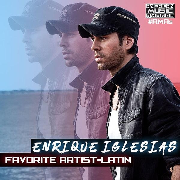 En İyi Latin Şarkıcı: Enrique Iglesias