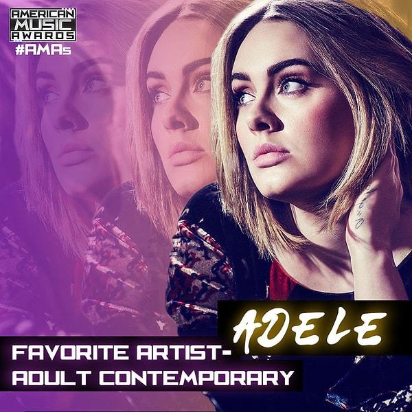 En İyi Şarkıcı, Pop/Adult Contemporary: Adele