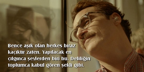 Alışık Olmadığımız Aşk Hikayesiyle Bizi Derinden Etkilemiş 'Her' Filminden 16 Replik