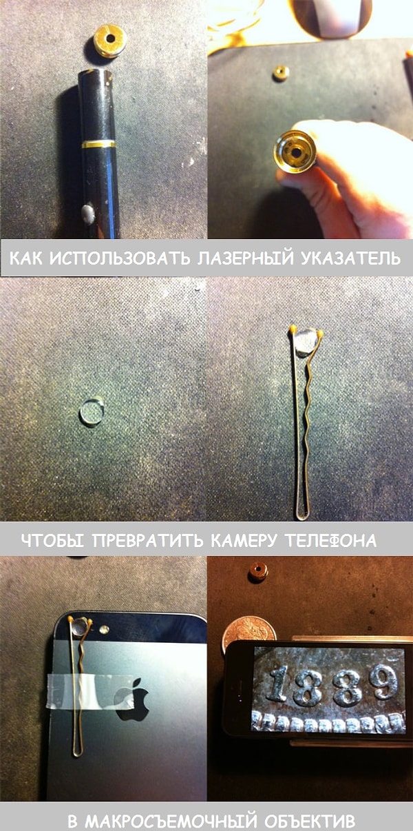 3. Как превратить телефонную камеру в макросъемочный объектив