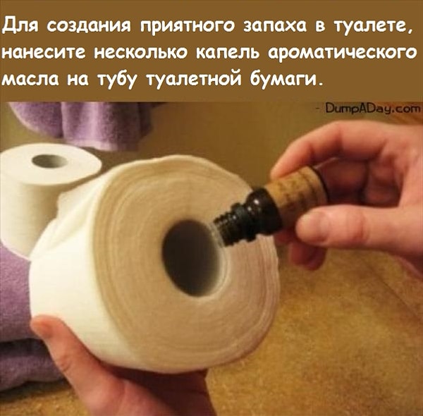 11. Теперь в туалете всегда будет приятно пахнуть