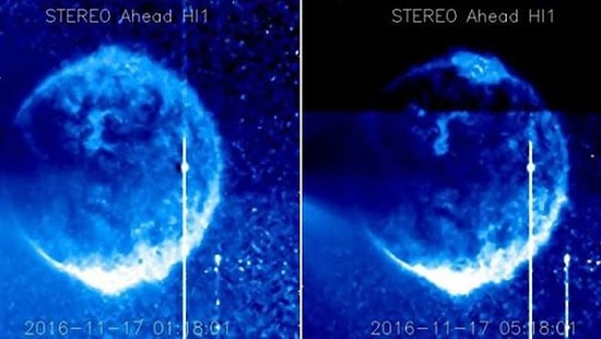 NASA'ya Ait Uyduların Güneş'in Etrafında Uçan UFO'ları Görüntülediği İddia Edildi!