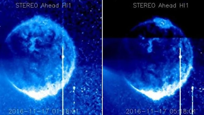 NASA'ya Ait Uyduların Güneş'in Etrafında Uçan UFO'ları Görüntülediği İddia Edildi!