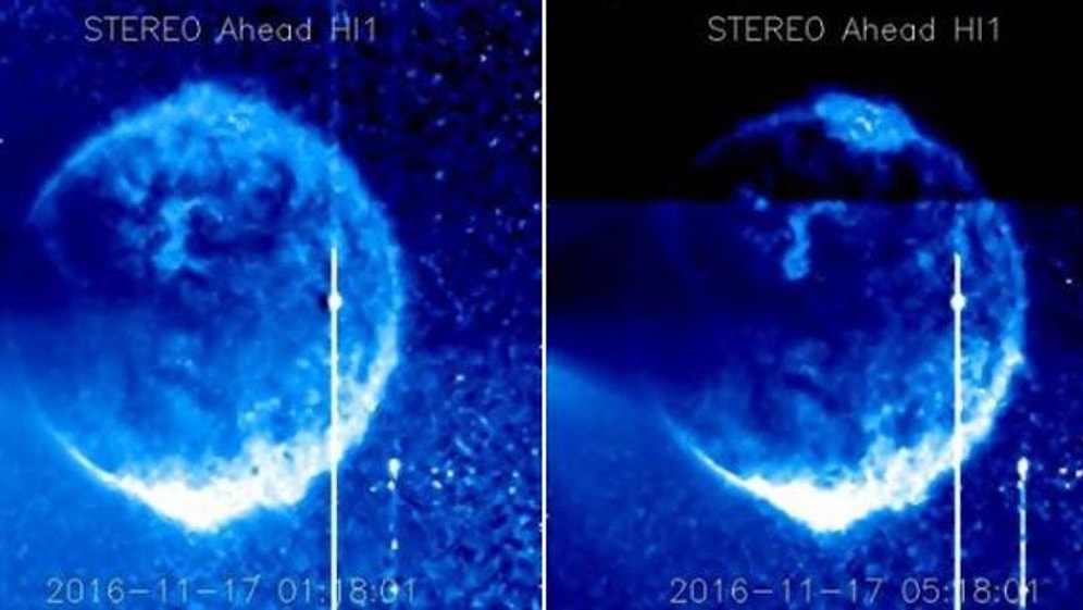 NASA'ya Ait Uyduların Güneş'in Etrafında Uçan UFO'ları Görüntülediği İddia Edildi!