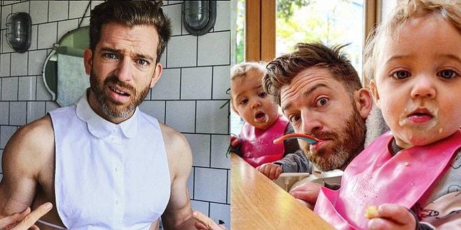 Instagram'da Ebeveyn Olmanın Çılgın Yanlarını Paylaşan 4 Kız Çocuğu Babası Realist Adam