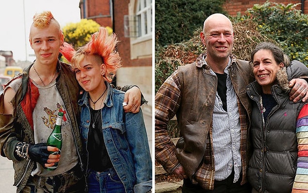 4. Punk lovers are still together since the 80s England...
