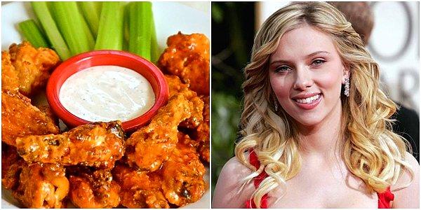 3. Scarlett Johansson’ın bu kadar çekici olmasında tavuk kanatlarının etkisi var mı dersiniz?