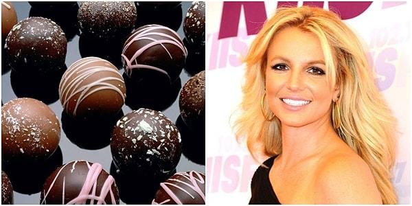 6. Britney Spears’de çikolata aşıklarından…