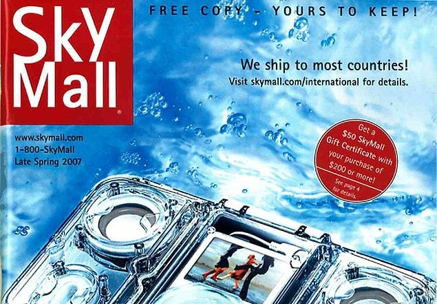 3. American Airlines made a profit of $350,000, when they stopped publishing and distributing their in-flight magazine Skymall, which led them to save money on fuel.