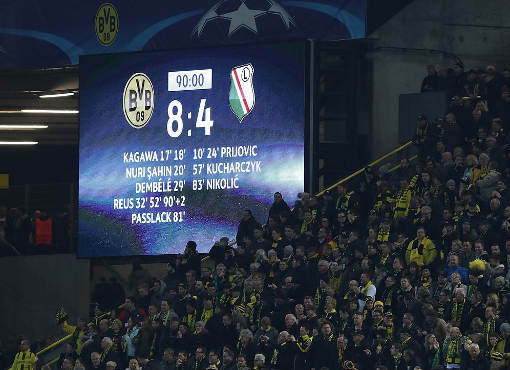 Leblebi Gibi Gol Atılan Maçta Şampiyonlar Ligi Rekoru Kırıldı
