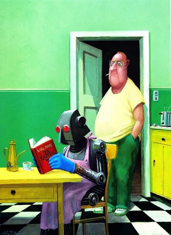 5. Кто бы мог подумать, что у роботов тоже есть понятие "свободное время"?