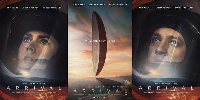 Açıkçası bir gün böyle bir 'geliş' olursa aklıma ilk gelecek film Arrival olacaktır, olmalıdır.