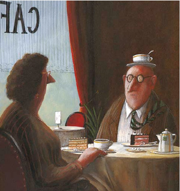 14. Господин нашел простейший способ, чтобы объяснить, как хаотична была его жизнь