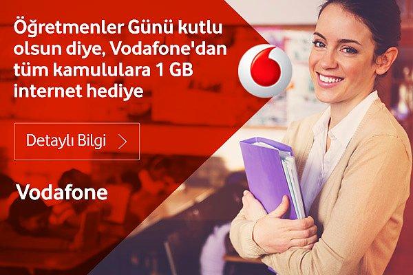 Vodafone, geleceği yetiştirmek adına elinden geleni yapan tüm öğretmenlerimizin 24 Kasım Öğretmenler Günü'nü kutlar....