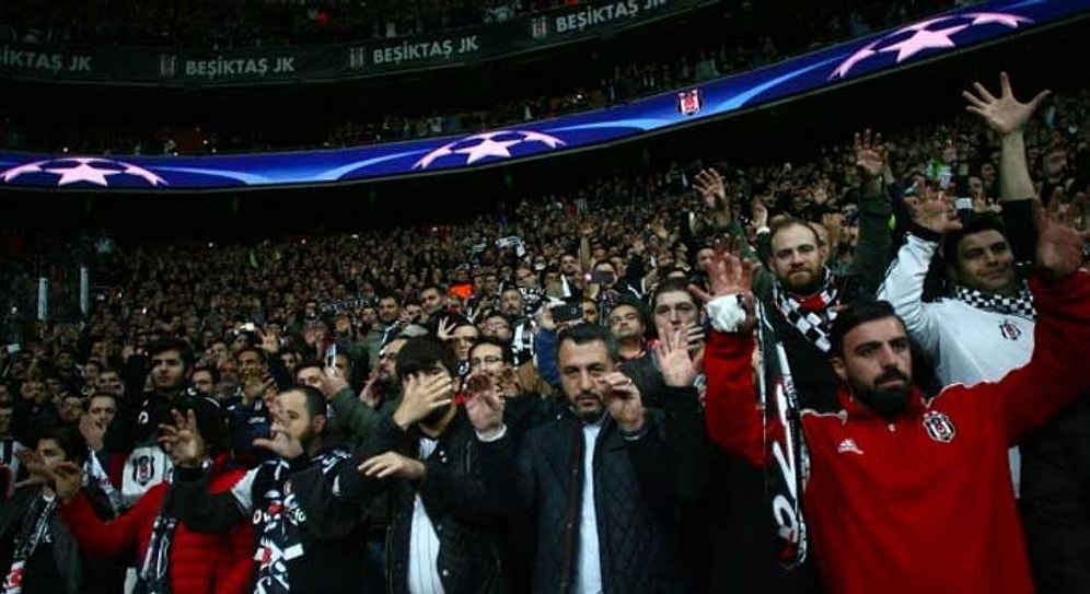 Beşiktaş Taraftarından Tarihe Geçen Tezahürat!