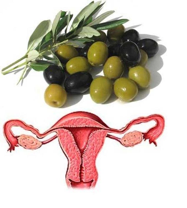 14. How about olives and ovaries?