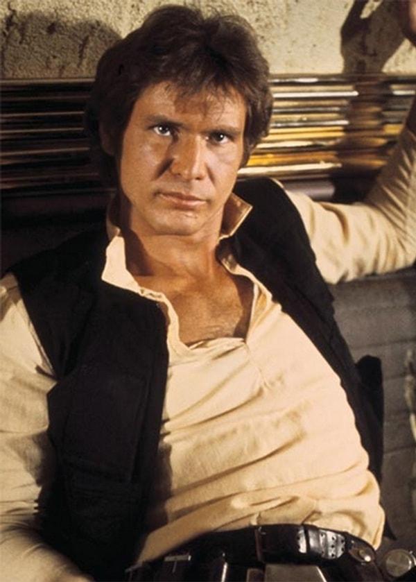 15. Han Solo (Harrison Ford) - Sigourney Weaver