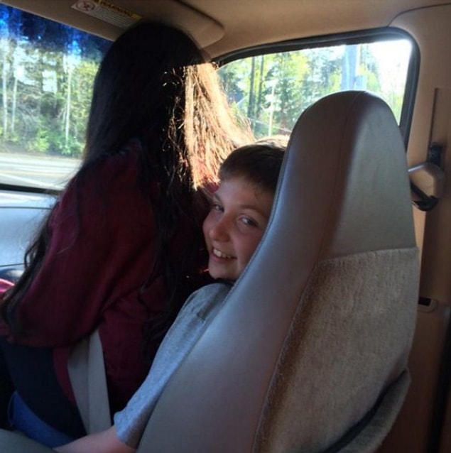 17. The moment you and your sibling want to sit in the front seat: