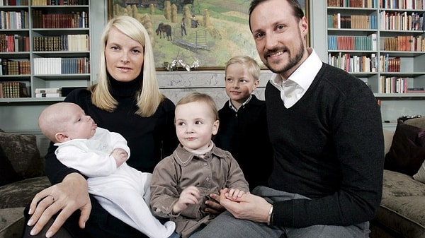 3. Кронпринц Норвегии Хокон и Метте-Марит Хейби