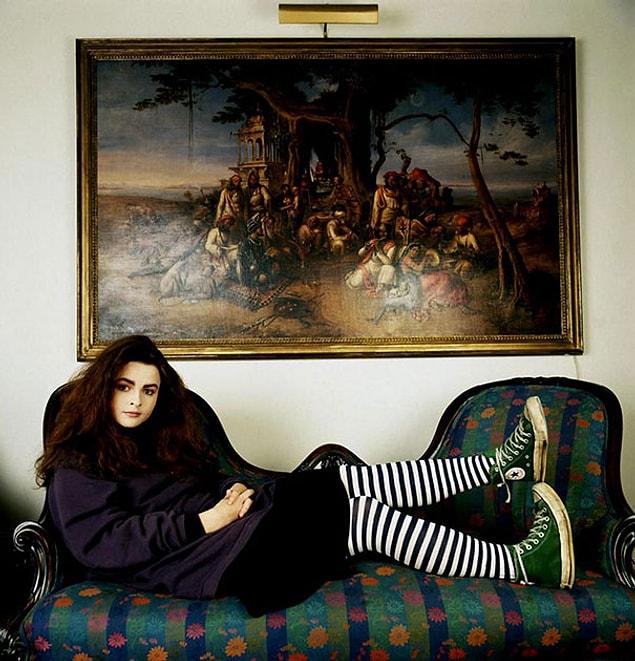 7. 20 year old Helena Bonham Carter, 1986