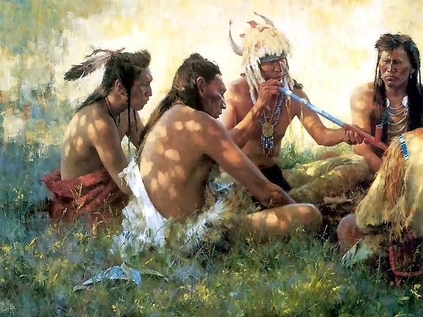 7. Прежде чем начать есть, поблагодари пищу. – Арапахо