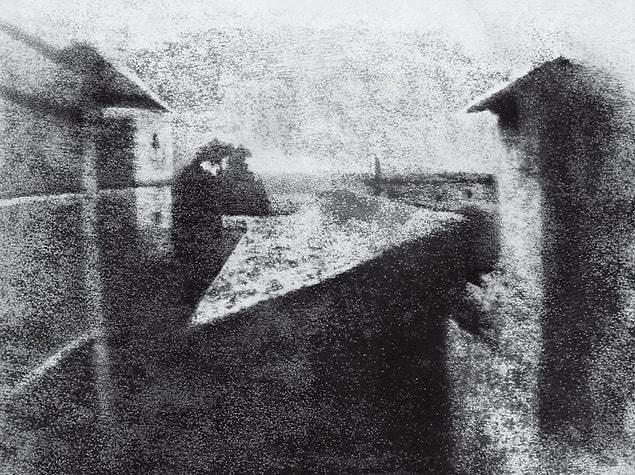 21. View From The Window At Le Gras, Joseph Nicéphore Niépce, 1826