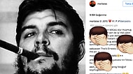 Fidel Castro Diye Che Guevara'nın Fotoğrafını Paylaşan Düyaca Ünlü Fotoğrafçımız Mert Alaş