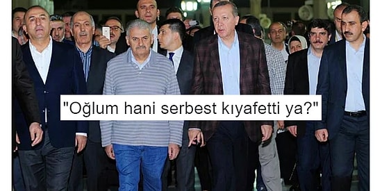 Başbakan Binali Yıldırım'ın Protokol İçindeki Spor Kıyafeti Sosyal Medyanın Diline Düştü