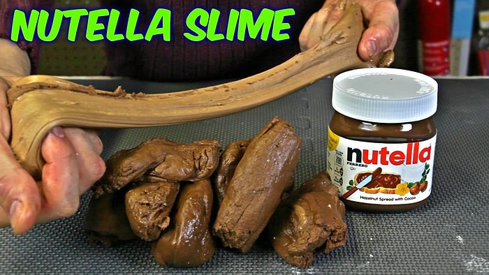 Nutella'dan Slime Nasıl Yapılır?