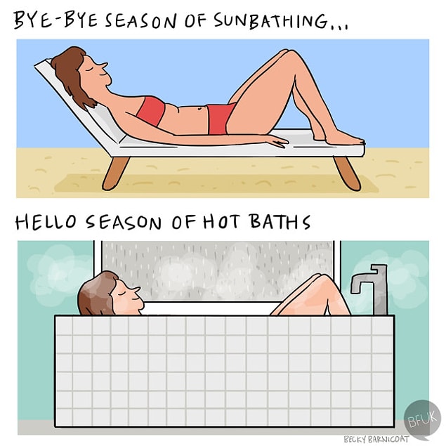 17. We lust after all forms of the comfort of warmth.