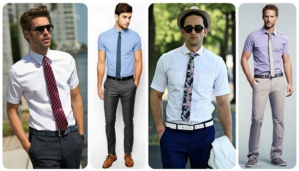 3. Длина галстука должна быть строго до пряжки ремня