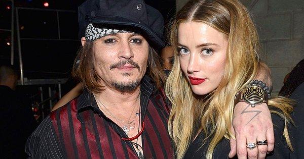 7. Johnny Depp - Amber Heard