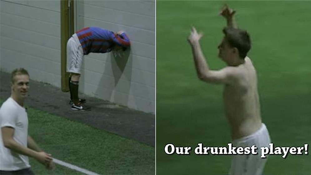 Norveçlilerden 'Sarhoş Futbol' Takımı