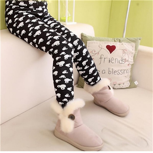 8. Цветастые леггинсы