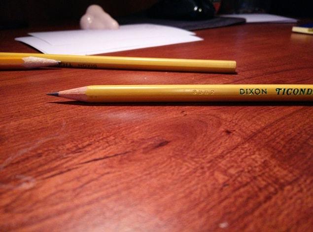 24. A perfectly sharpened pencil!