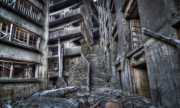 11. Остров Хашима, Япония.