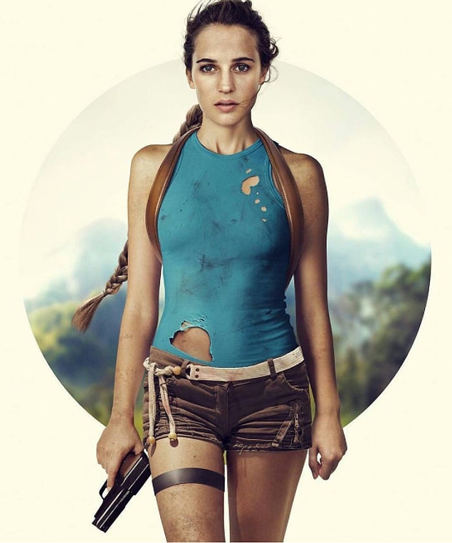 She will portray Lara Croft in the film Tomb Raider.