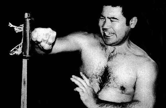 Morio Higaonna, who has 10 Dans, is the biggest master that is alive since its founder Chojun Miyagi.