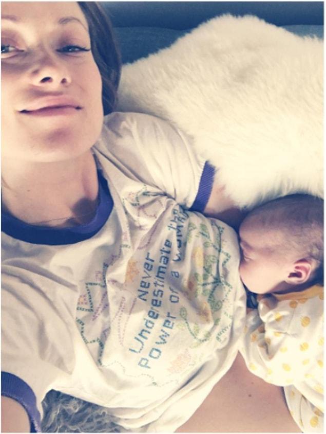 Wilde gave birth to Daisy recently, their second child with Jason Sudeikis!