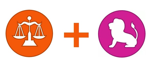 2. Весы и Лев