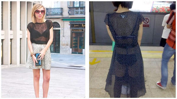 3. Прозрачная одежда