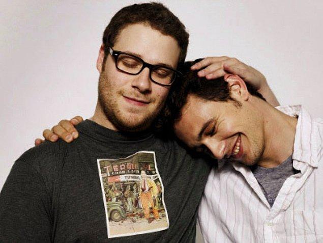 5. Seth Rogen ve James Franco aşkı ise bizi en çok eğlendirenlerden!