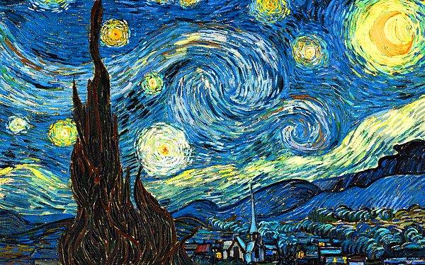 10. Van Gogh'un "Yıldızlı Gece" Tablosundaki İnanılmaz Bilimsel Gizem Çözüldü!