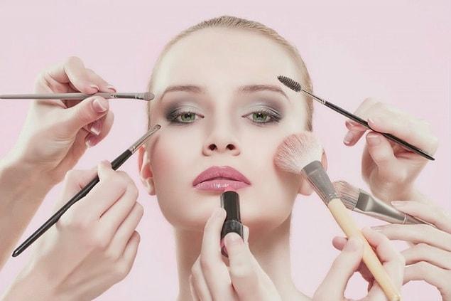 2. Don’t redo your make-up; refresh it.