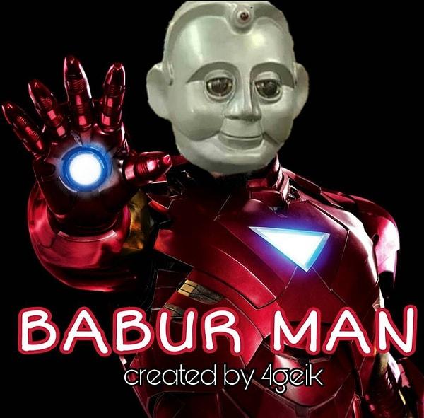 4. I am Babur Man